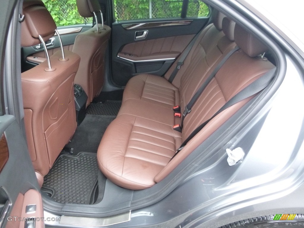 2016 Mercedes-Benz E 250 Bluetec Sedan Rear Seat Photo #122056549
