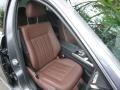 Chestnut Brown/Black Front Seat Photo for 2016 Mercedes-Benz E #122056624