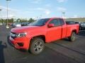 Red Hot 2017 Chevrolet Colorado WT Extended Cab 4x4