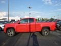 2017 Red Hot Chevrolet Colorado WT Extended Cab 4x4  photo #2