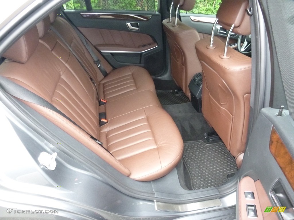 2016 Mercedes-Benz E 250 Bluetec Sedan Rear Seat Photo #122056759