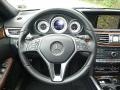 Chestnut Brown/Black 2016 Mercedes-Benz E 250 Bluetec Sedan Steering Wheel