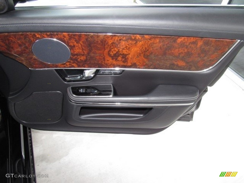 2011 XJ XJ - Ebony Black / Jet Black/Jet Black photo #20