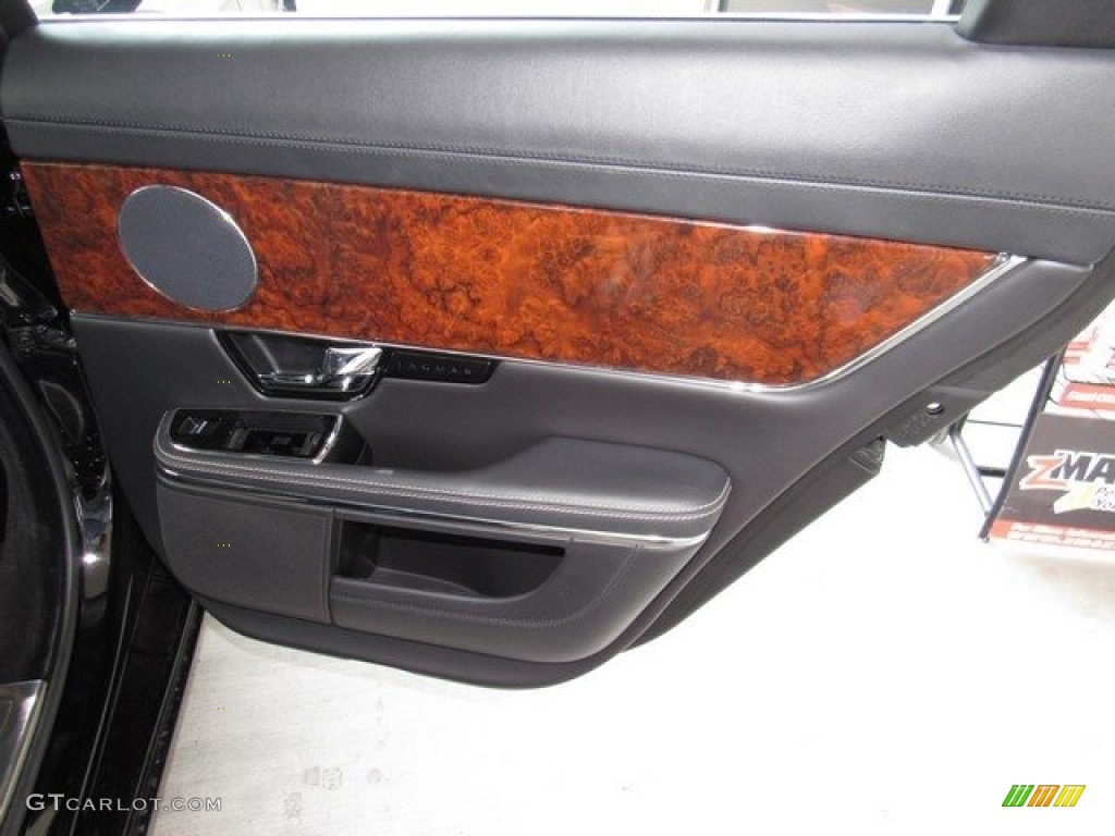 2011 XJ XJ - Ebony Black / Jet Black/Jet Black photo #21