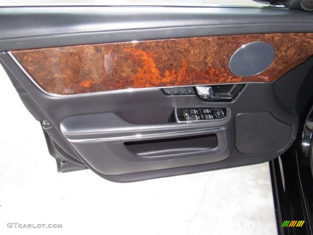 2011 XJ XJ - Ebony Black / Jet Black/Jet Black photo #23
