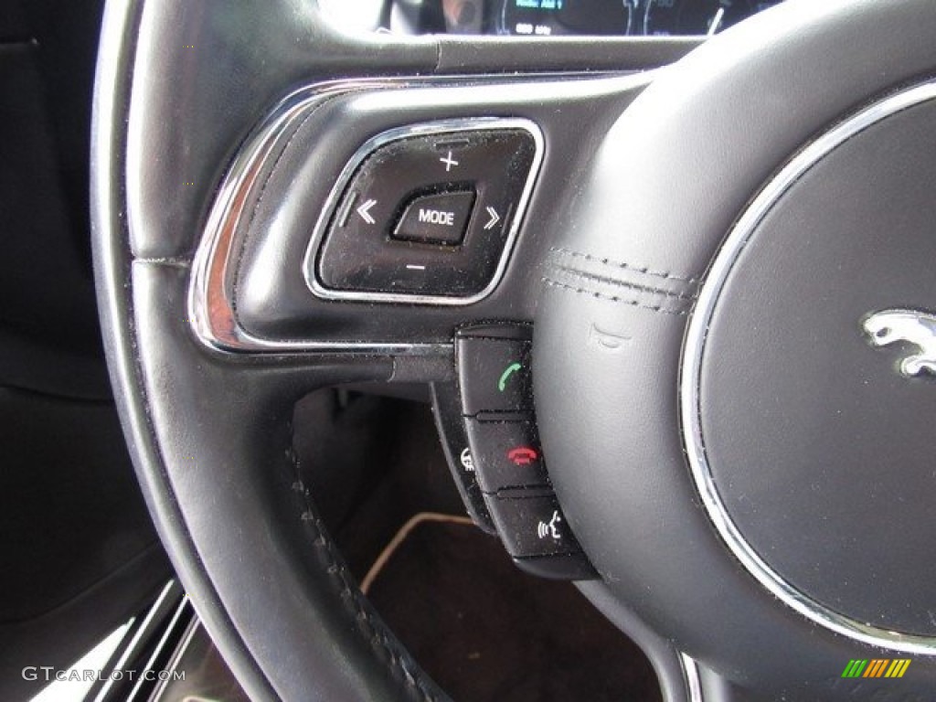 2011 XJ XJ - Ebony Black / Jet Black/Jet Black photo #28