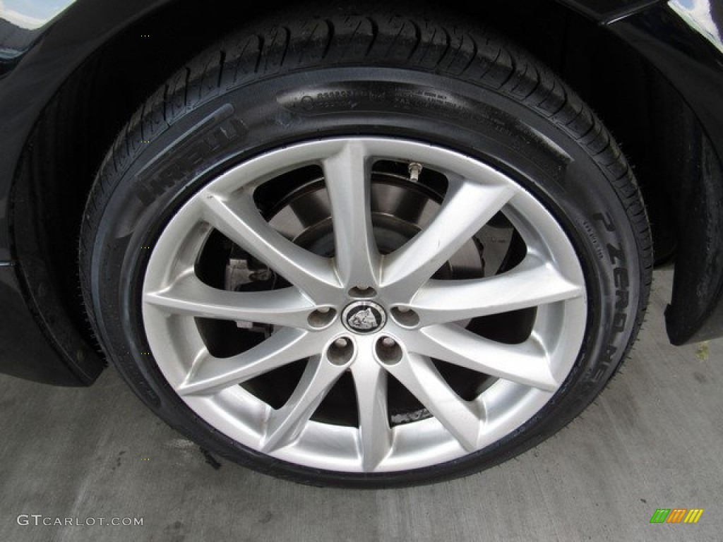 2011 XJ XJ - Ebony Black / Jet Black/Jet Black photo #36