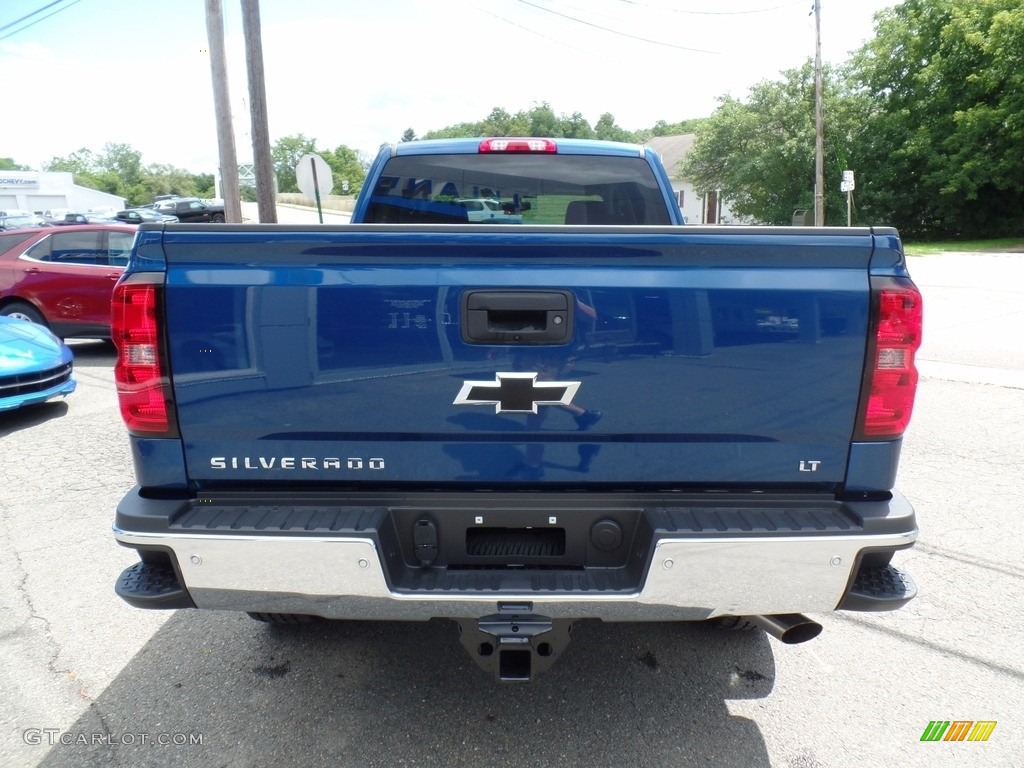 2017 Silverado 2500HD LT Crew Cab 4x4 - Deep Ocean Blue Metallic / Jet Black photo #6