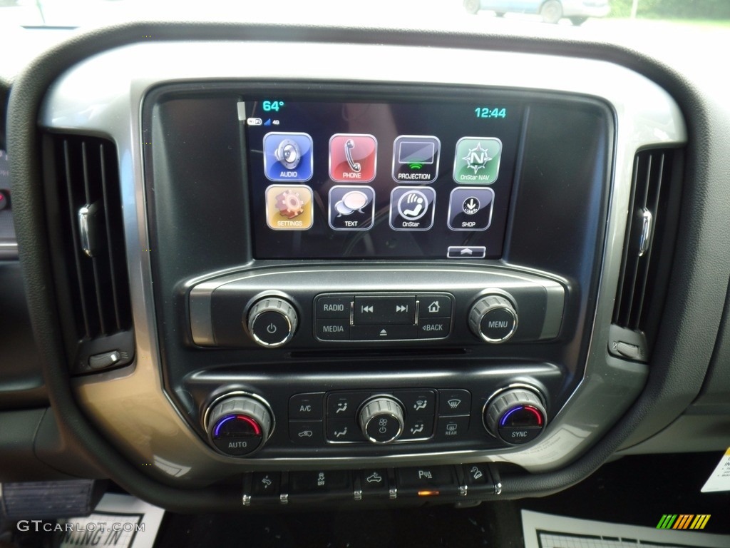 2017 Silverado 2500HD LT Crew Cab 4x4 - Deep Ocean Blue Metallic / Jet Black photo #29