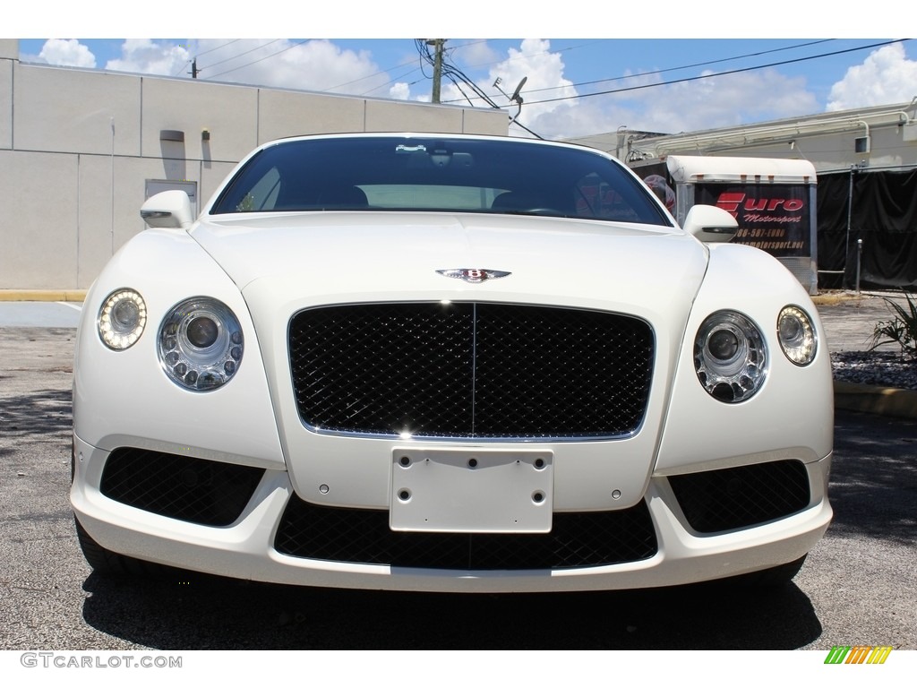 2013 Continental GTC V8  - Glacier White / Beluga photo #1