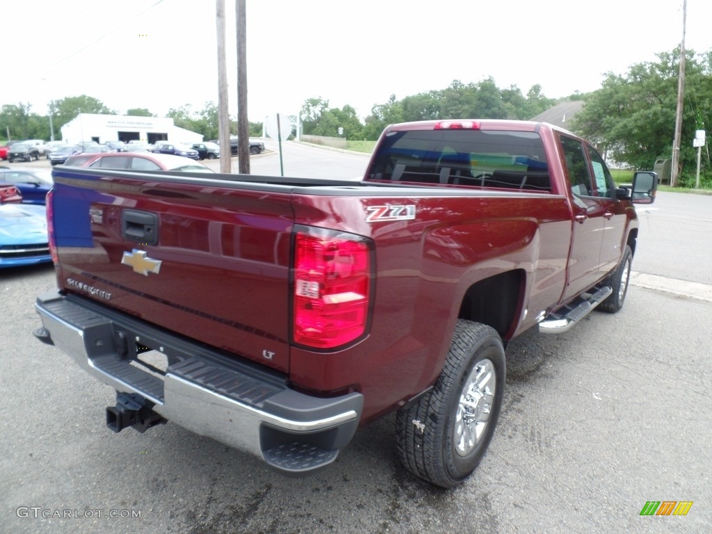 2017 Silverado 2500HD LT Crew Cab 4x4 - Butte Red Metallic / Jet Black photo #5