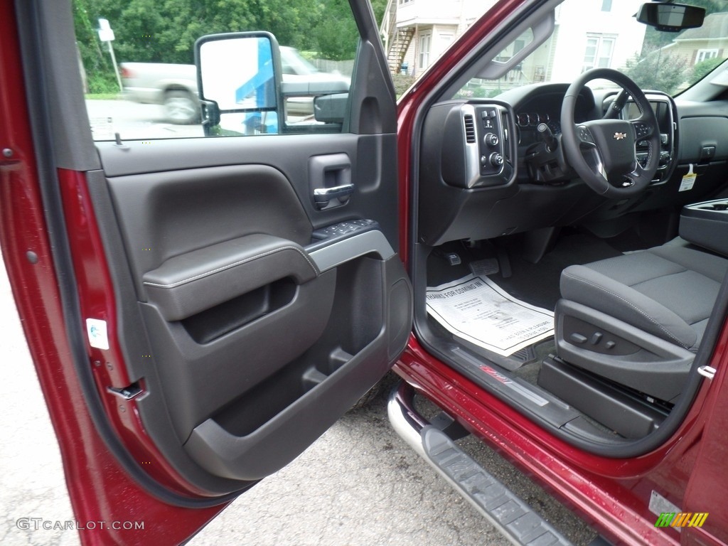 2017 Silverado 2500HD LT Crew Cab 4x4 - Butte Red Metallic / Jet Black photo #14