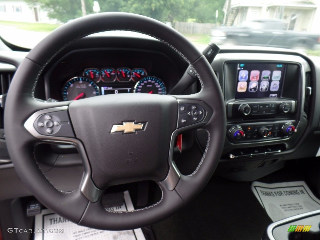 2017 Silverado 2500HD LT Crew Cab 4x4 - Butte Red Metallic / Jet Black photo #20