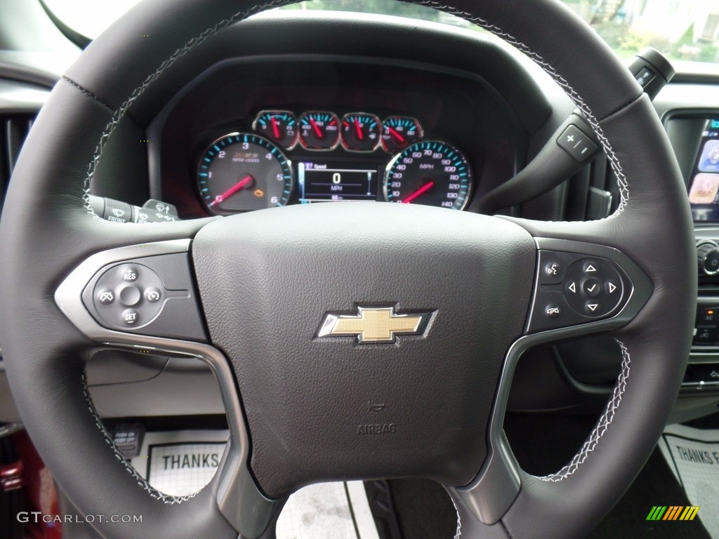 2017 Silverado 2500HD LT Crew Cab 4x4 - Butte Red Metallic / Jet Black photo #21