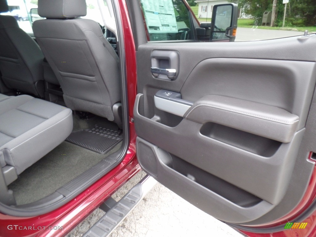 2017 Silverado 2500HD LT Crew Cab 4x4 - Butte Red Metallic / Jet Black photo #49