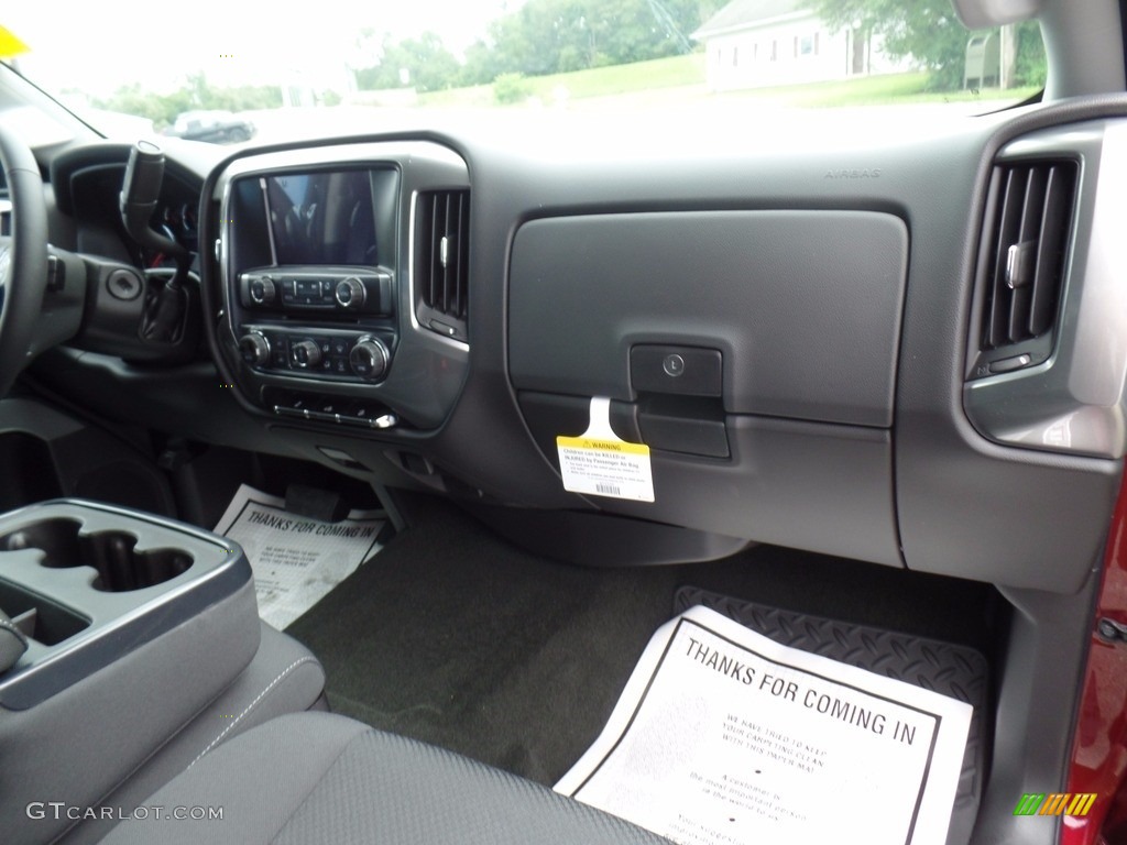 2017 Silverado 2500HD LT Crew Cab 4x4 - Butte Red Metallic / Jet Black photo #53