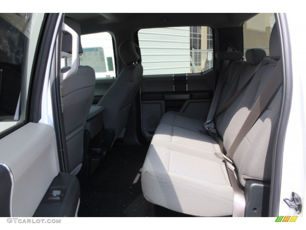 2017 F150 XLT SuperCrew - Oxford White / Earth Gray photo #20