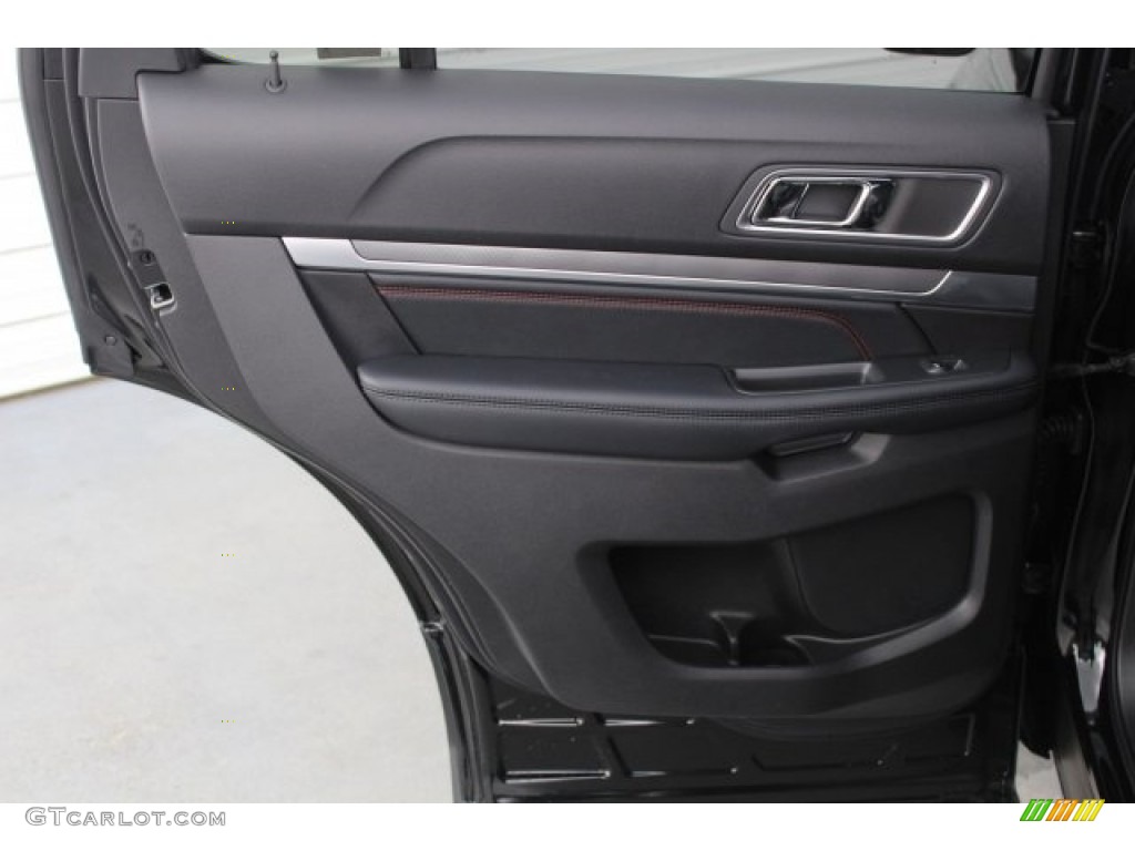 2017 Explorer Sport 4WD - Shadow Black / Ebony Black photo #23