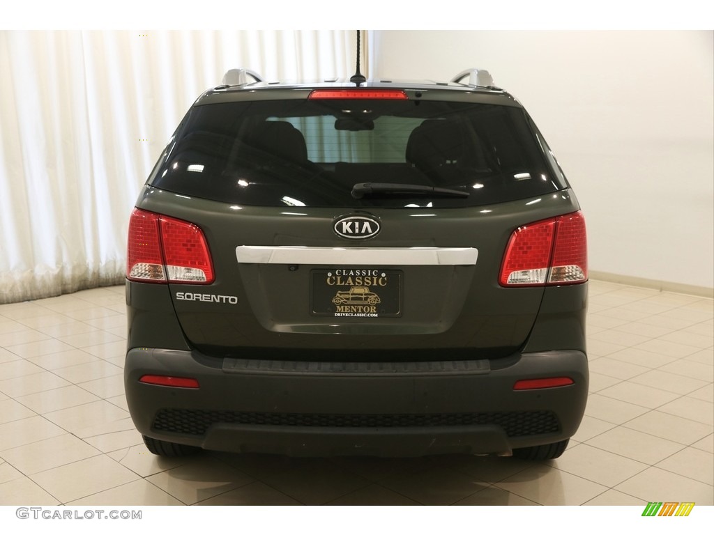 2013 Sorento LX - Tuscan Olive / Black photo #17