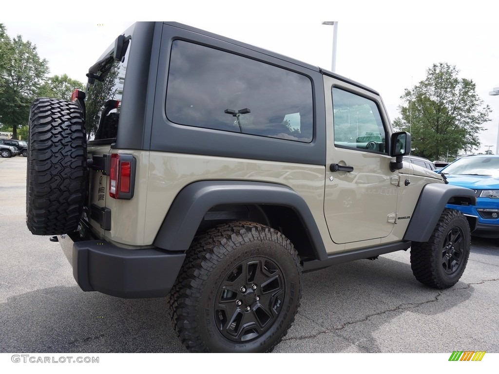 2017 Wrangler Sport 4x4 - Gobi / Black photo #3