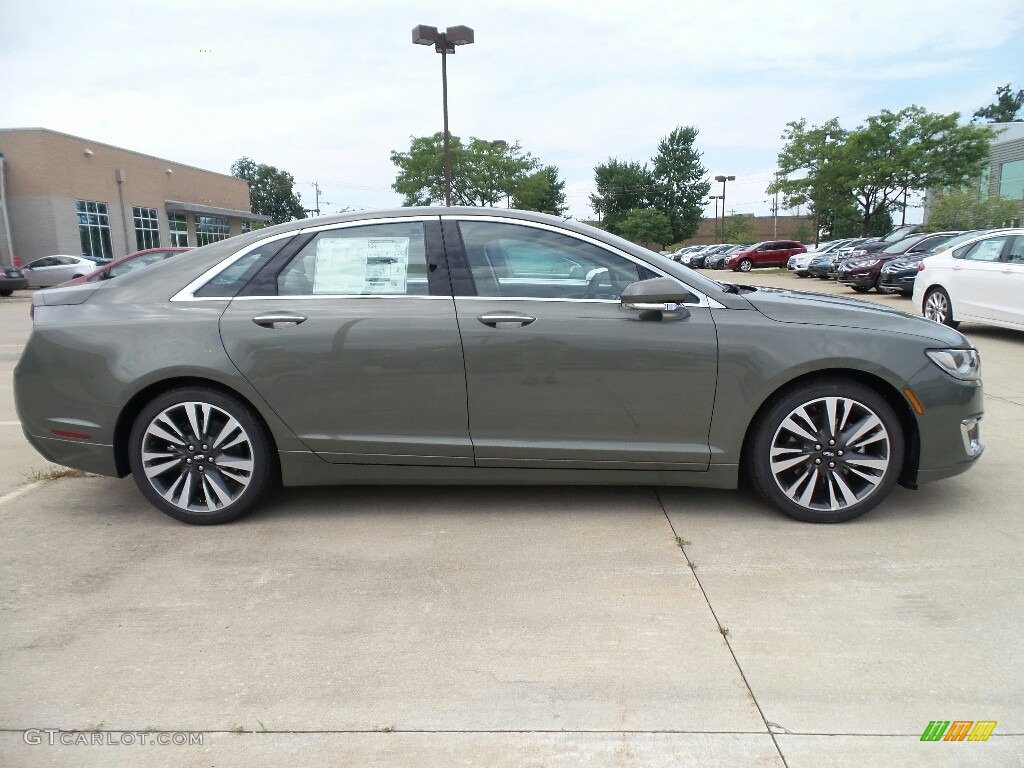 2017 MKZ Reserve - Jade Green / Cappuccino photo #3