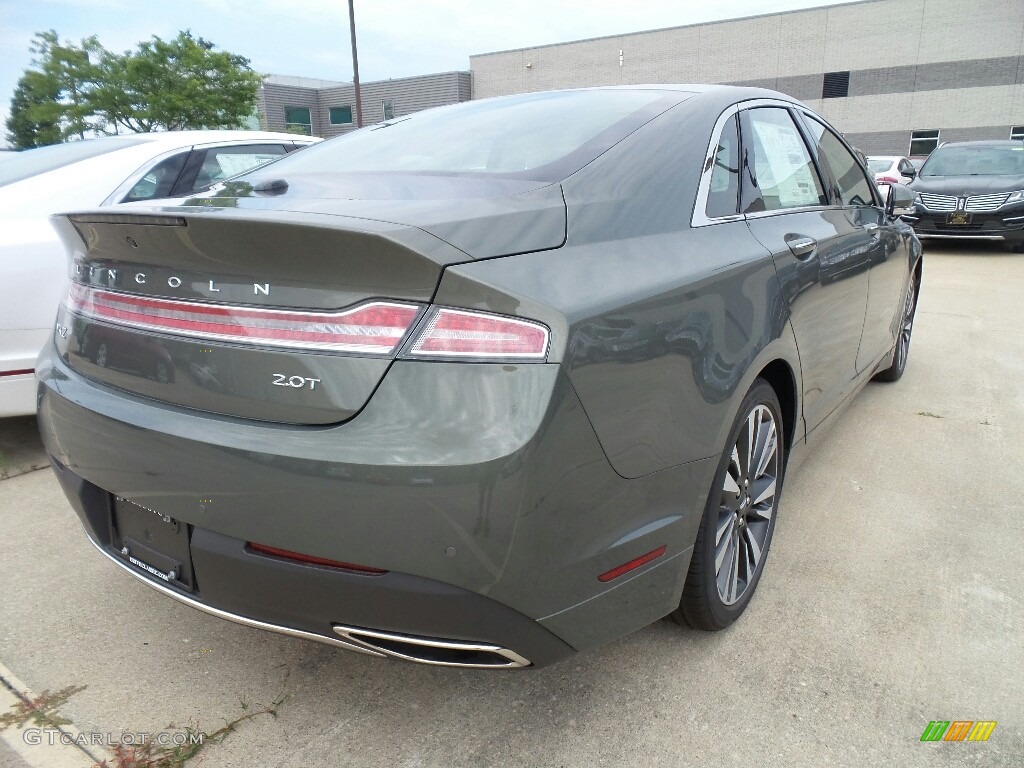 2017 MKZ Reserve - Jade Green / Cappuccino photo #4