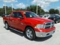 2017 Flame Red Ram 1500 Big Horn Crew Cab  photo #7