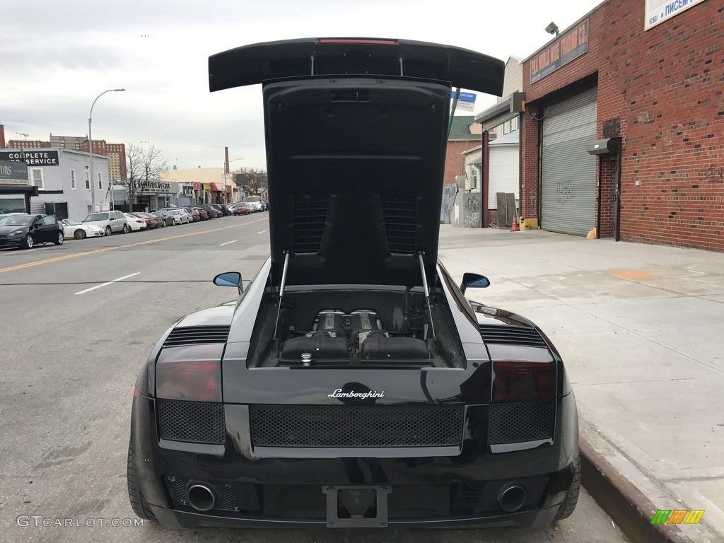 2004 Gallardo Coupe - Nero Noctis (Black) / Nero Perseus photo #28