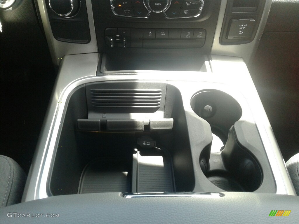 2017 1500 Big Horn Crew Cab - Blue Streak Pearl / Black/Diesel Gray photo #16