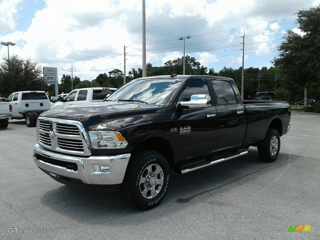 2017 2500 Big Horn Crew Cab 4x4 - Luxury Brown Pearl / Black/Diesel Gray photo #1