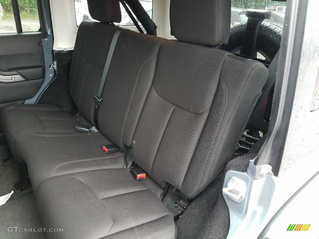 2015 Wrangler Unlimited Sport 4x4 - Anvil / Black photo #3