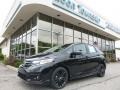 2018 Crystal Black Pearl Honda Fit Sport  photo #1