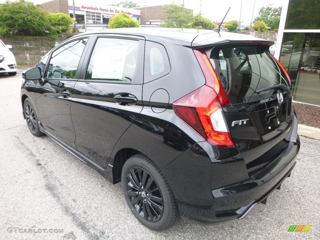 2018 Fit Sport - Crystal Black Pearl / Black photo #2