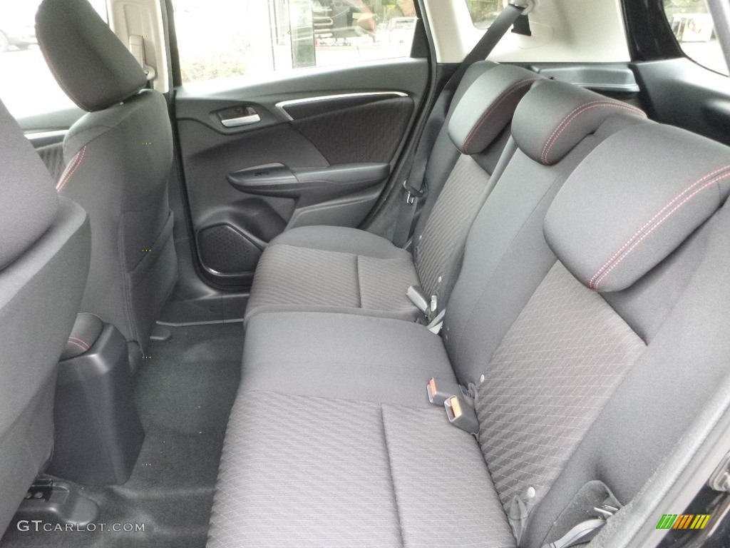 Black Interior 2018 Honda Fit Sport Photo #122070365
