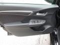 Black 2018 Honda Fit Sport Door Panel