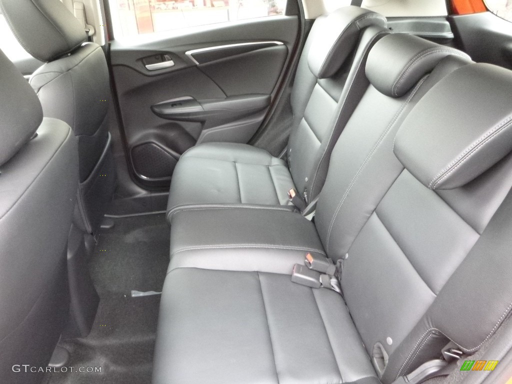 Black Interior 2018 Honda Fit EX-L Photo #122071142