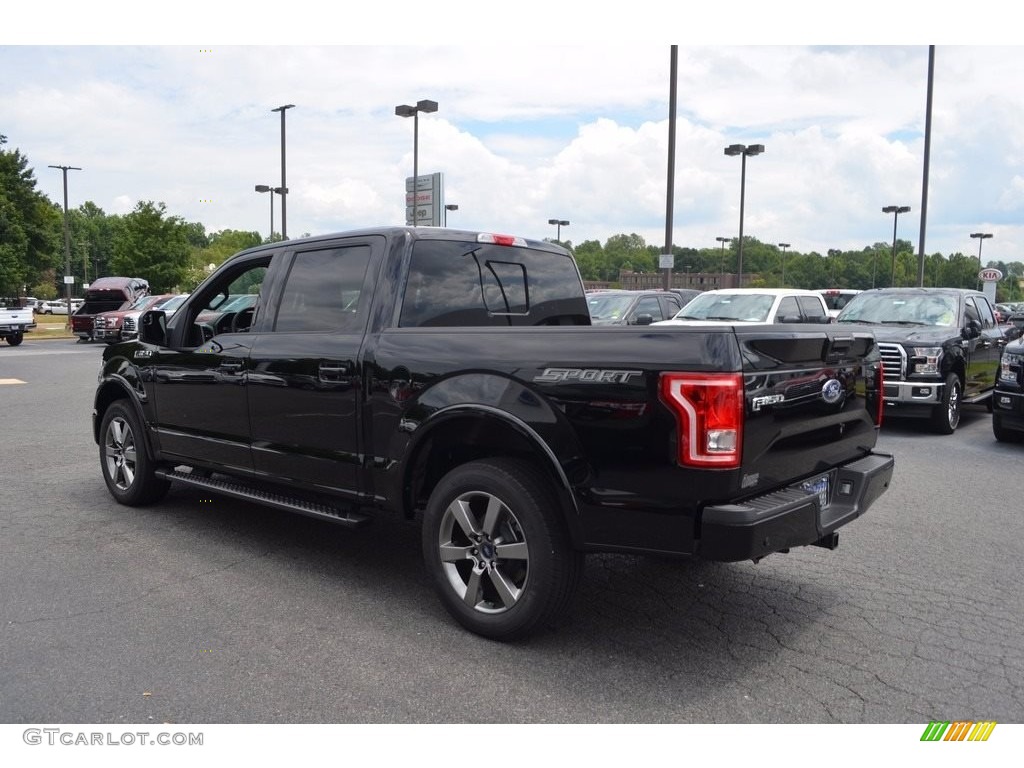 2017 F150 XLT SuperCrew - Shadow Black / Black photo #22