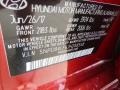 2018 Scarlet Red Hyundai Elantra Value Edition  photo #13