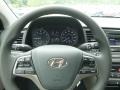 2018 Hyundai Elantra Gray Interior Steering Wheel Photo