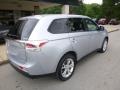 2014 Cool Silver Metallic Mitsubishi Outlander SE S-AWC  photo #2