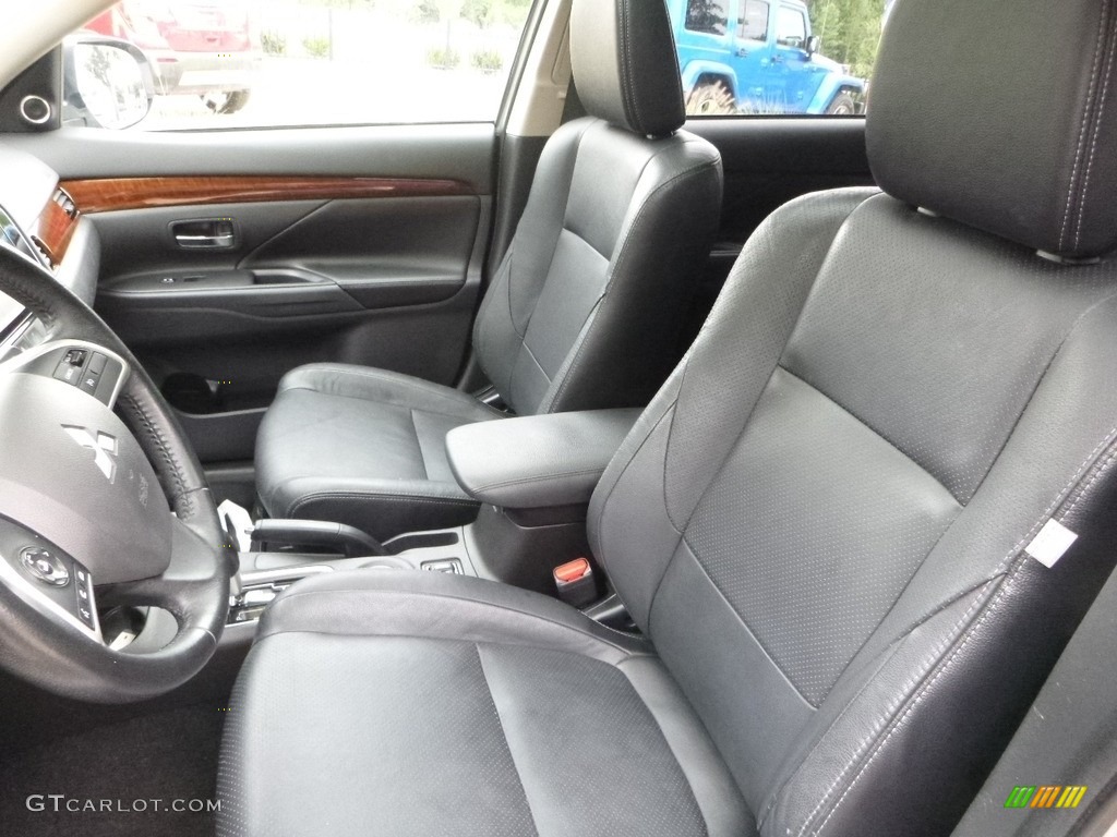2014 Outlander SE S-AWC - Cool Silver Metallic / Black photo #15