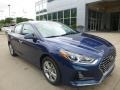 2018 Lakeside Blue Hyundai Sonata SEL  photo #3