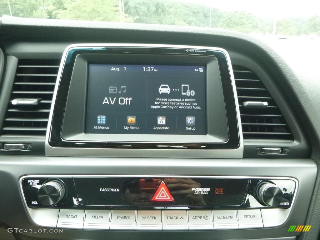 2018 Sonata SEL - Lakeside Blue / Gray photo #14