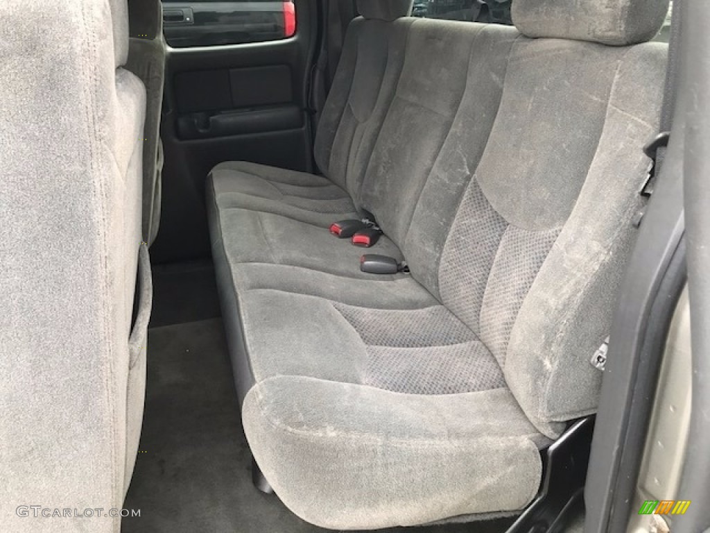 2003 Silverado 1500 LS Extended Cab - Light Pewter Metallic / Tan photo #7