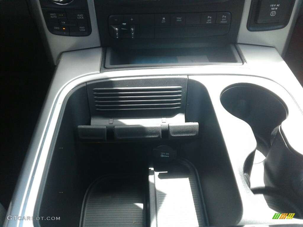 2017 1500 Big Horn Quad Cab 4x4 - Flame Red / Black/Diesel Gray photo #15