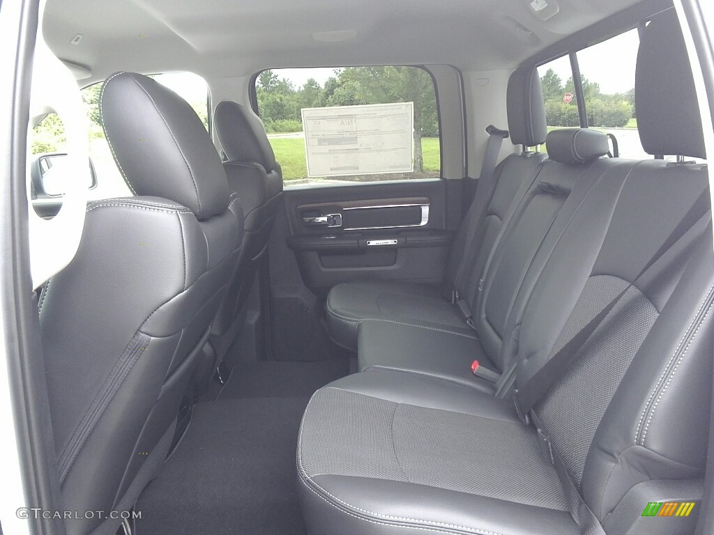 Black Interior 2017 Ram 2500 Laramie Crew Cab 4x4 Photo #122076794