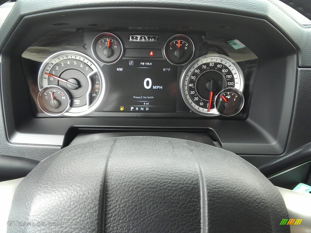 2017 Ram 2500 Laramie Crew Cab 4x4 Gauges Photo #122076890