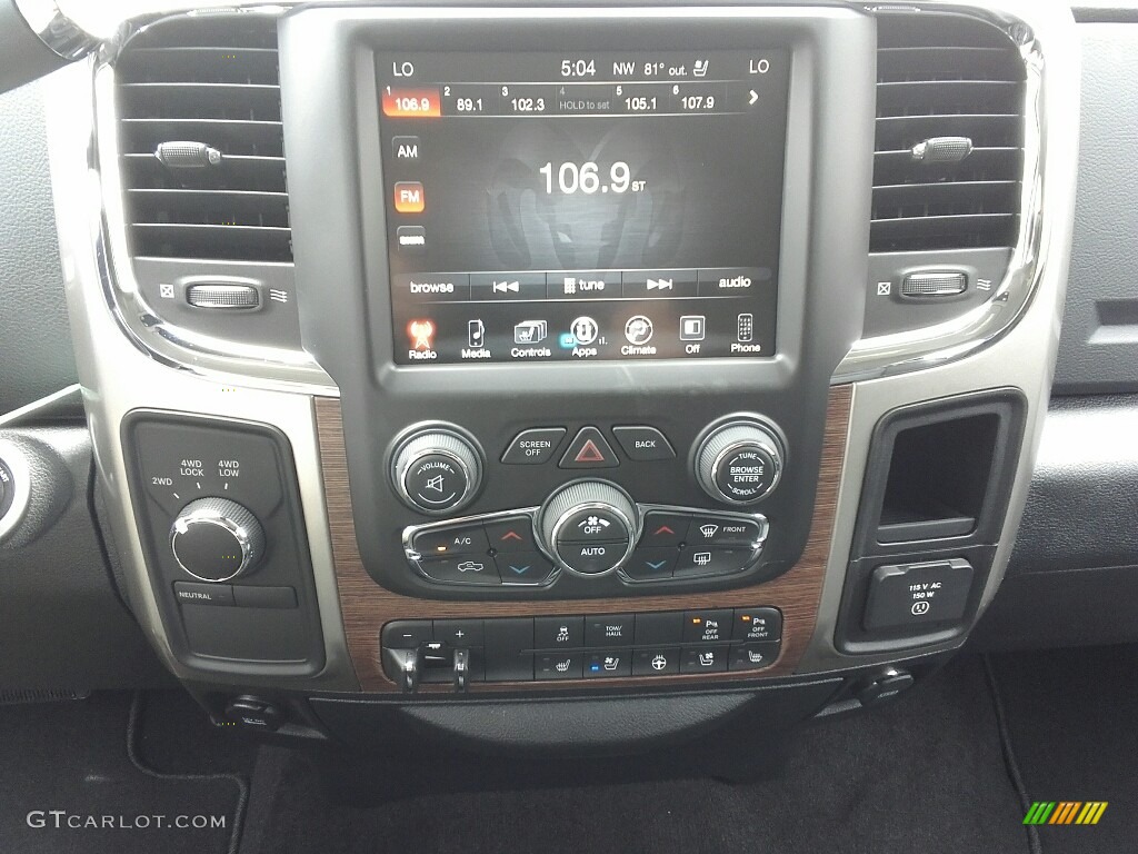 2017 Ram 2500 Laramie Crew Cab 4x4 Controls Photo #122076899