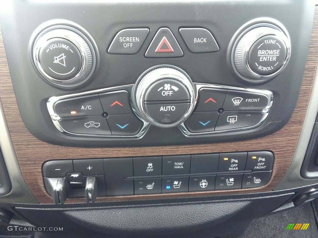 2017 Ram 2500 Laramie Crew Cab 4x4 Controls Photo #122076968