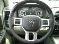 2017 Ram 2500 Canyon Brown/Light Frost Beige Interior Steering Wheel Photo
